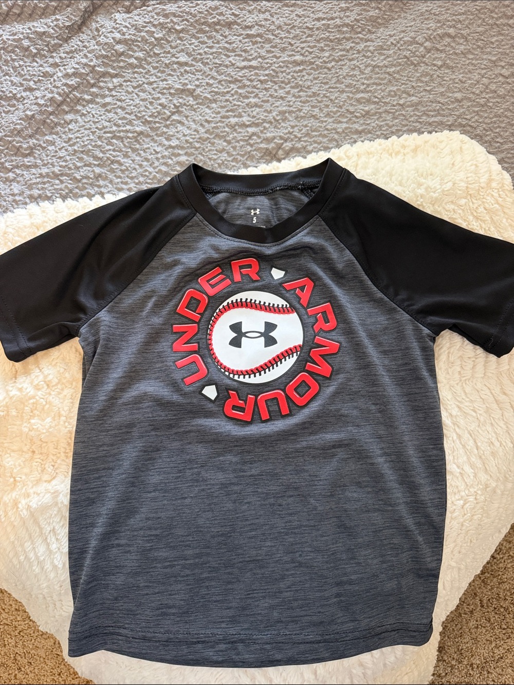 Under Armour Boys' Baseball T Shirt